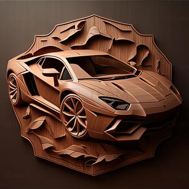 3D model Lamborghini Aventador (STL)